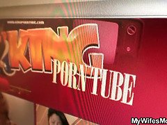 デカパイ, イマラチオ, 眼鏡, 祖父, 熟年, 叫ぶ, ストッキング, ティーン