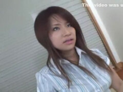 Good-looking buxomy Japanese maried woman Akira Ichinose