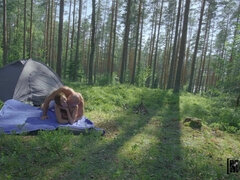 Camping With Mia - outdoor reality hardcore feat Bald Bandini