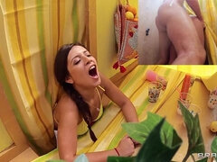 The lemonade stand girl Jynx Maze fucked from behind by a big cock