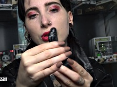 Bondage disciplin sadomasochisme, Brunette, Kvinde dominans, Fetish, Tysk