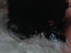 Amateur, Cuarto de baño, Latina, Solo, Bajo el agua