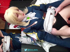 Sex doll, costume play, violet evergarden