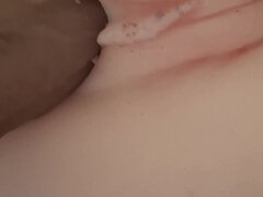 Dildo, Puppe, Frau, Fingern, Selbstgemacht, Masturbation, Solo