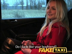 Victoria Puppy gets creampied in secret taxi cumshot video