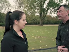 Sucer une bite, Brunette brune, Éjaculation interne, Tir de sperme, Allemand, Gym, Hard, Sport