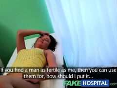 Naughty patient gets a naughty surprise from fakehospital doc & gets a creamy surprise