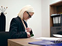 アナル, 美女, 美人, ブロンド, ヨーロピアン, ハードコア, オフィス, 現実