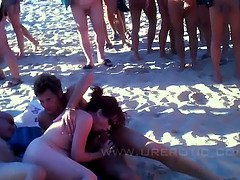 Compilation of beach sex