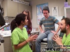 Amerikaans, Bondage discipline sadomasochisme, Achter de coulissen, Arts, Handschoenen, Vernedering, Orgasme, Tieten likken