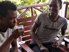 Africano africana, Negroa, Namorados, Casal, Ébano negroa, Gay bicha veado, Magrinha