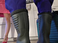 Pauzão, Peitos grandes, Loiroa, Ruivoa, Seduzidoa, Tetas, Uniforme, Esposa