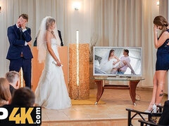 Stor rumpe, Blond, Brud, Utroskap, Tjekkisk, Hd, Strømper, Bryllup