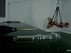 Bdsm, Dildo, Elektro, Femdom, Poníženie, Bolesť, Trest, Otrok