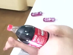 Amatør, Flaske, Dildoen, Ekstrem, Innsetting, Latina, Milf, Orgasme