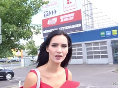 GERMAN SCOUT - RUSSIAN TOURIST GIRL I PUBLIC SEX IN BERLIN I PICKUP AND LOST PLACE FUCK - Casting