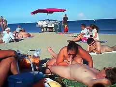 Strand, Stor rumpe, Samling, Pikk, Gruppe, Hd, Milf, Nudist