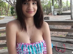 Mamada, Morena, Sexo duro, Al aire libre, Pov, Realidad, Tetas, Feo
