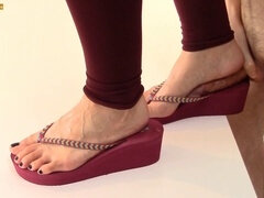 Femme dominatrice, Branlette thaïlandaise, Chaussures