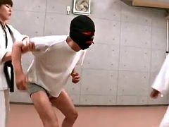 Japan Karate Ballbusting