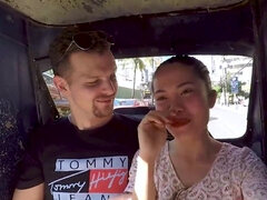 Asiatique, Grosse bite, Éjaculation interne, Philippine, Doigter, Hard, Interracial, Chatte