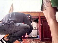 Kúpeľňa, Veľké péro, Kuřba, Podvádzanie, Cuckold, Manželka v domácnosti, Zvedená, Záchod