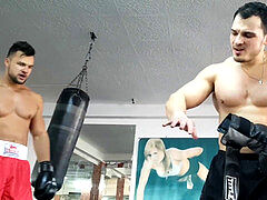 torrid Fighter Raul & kinky Alpha dude Boxing