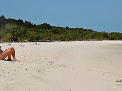 celeste nude beach photoshoot