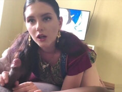 茶髪の, イマラチオ, 自家製, インド人, 娼婦