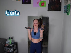 18 anni, Amatoriale, Culo, Magra, Solo, Tessuto sintetico, Sport, Ragazza