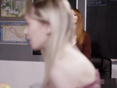 Rumpe, Blond, Kukk suging, Hd, Lesbisk, Milf, Lærer, Trekant