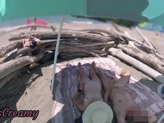 Spiaggia, Beccata, Pisello, Sfavillanti, Hd, Italiana, Nudista, Guardone