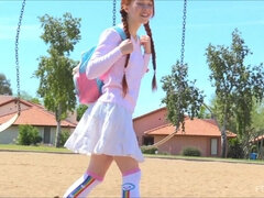 Anál, Detailní, Prstění, Fisting, Orgasmus, Školačka, Sólo, Upskirt