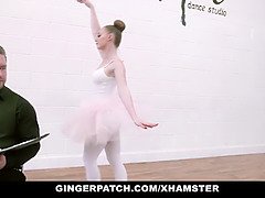 Athena Rayne gets her tight pussy drilled by dance judge in Ginger Patch-style