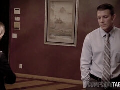 Big-Titted teenager blowing and railing sausage (Dillion Harper, Codey Steele)