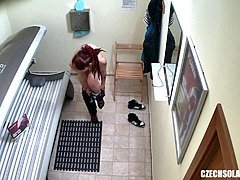 Amateur, Emocore, Doigter, Branler, Masturbation, Solarium, Solo, Mouillée