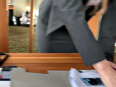 Boss Gets Willing Secretary Pregnant - Business Bitch