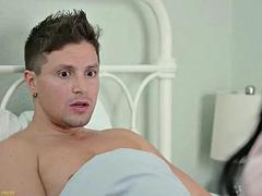 Pauzão, Peitos grandes, Boquete, Morena, Jato de porra, Punheta, Mãe gostosa, Tetas