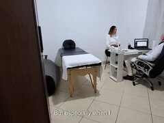 Proctologist Fingers Patient's Big Ass During Anal Exam - Gabi SweetCouplesStories MILF HD