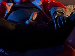 Amatør, Stor pik, Latex, Onani, Penis, Solo