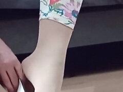 Fetichismo travestista, Fetiche, Fetiche de pies, Tacones, Casero, Polaco, Realidad, Solo