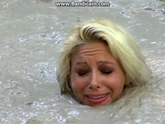 Bizarné, Blondína, Prsnatá, Tvrdo, Fetiš