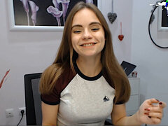 18 ans, Cul, Collège université, Mignonne, Fait maison, Nue  à poil, Adolescente, Webcam