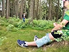 Kuřba, Exhibicionisti, Honění, Masturbácia, Vonku, Na verejnosti, Fajka  sanie, Kozičky