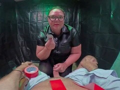 Elektro, Femdom, Poníženie, Latex, Dospelé, Milenka, Trest, Otrok