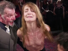 Noire, Blonde, Bondage, Humiliation, Orgie, Douleur, Rugueux, Plan cul à trois