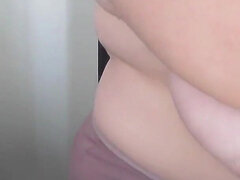 Enthousiasteling, Mooie dikke vrouwen, Latijnse vrouw, Natuurlijke tieten, Tepels, Hangende tieten