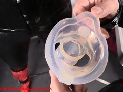 Chastity Fashion Show Birdlocked - Nylon femdom fetish
