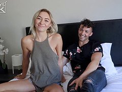 Amatoriale, Grande cazzo, Bionda, Pompino, Gola profonda, Hd, Ragazza, Stretta
