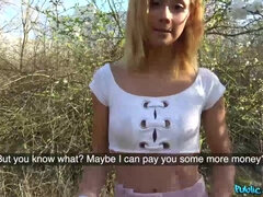 Blondynka, Pieniądze, Na wolnym powietrzu, Publiczny, Nastolatki